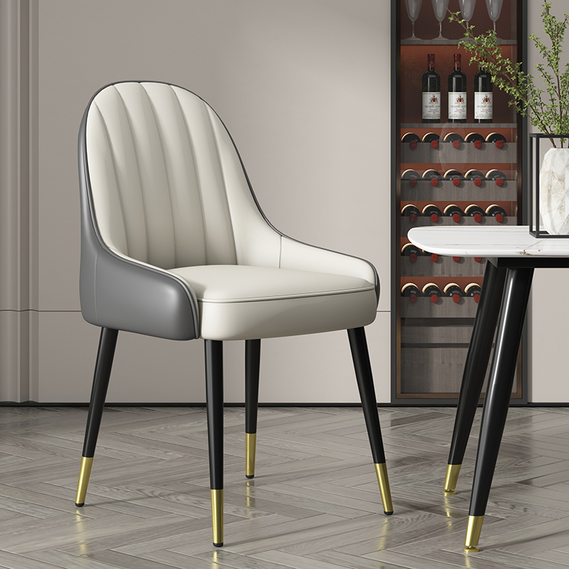 Interior Design Kitchen And Living Room - Sedie da pranzo di lusso nordiche