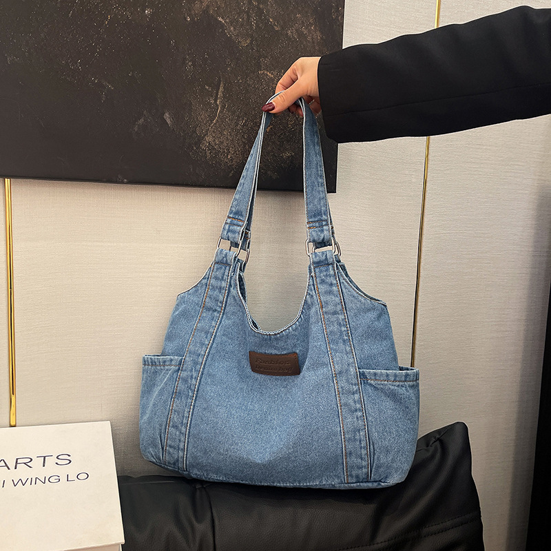 Interior Design Class - Borsa tote in tela da cowboy