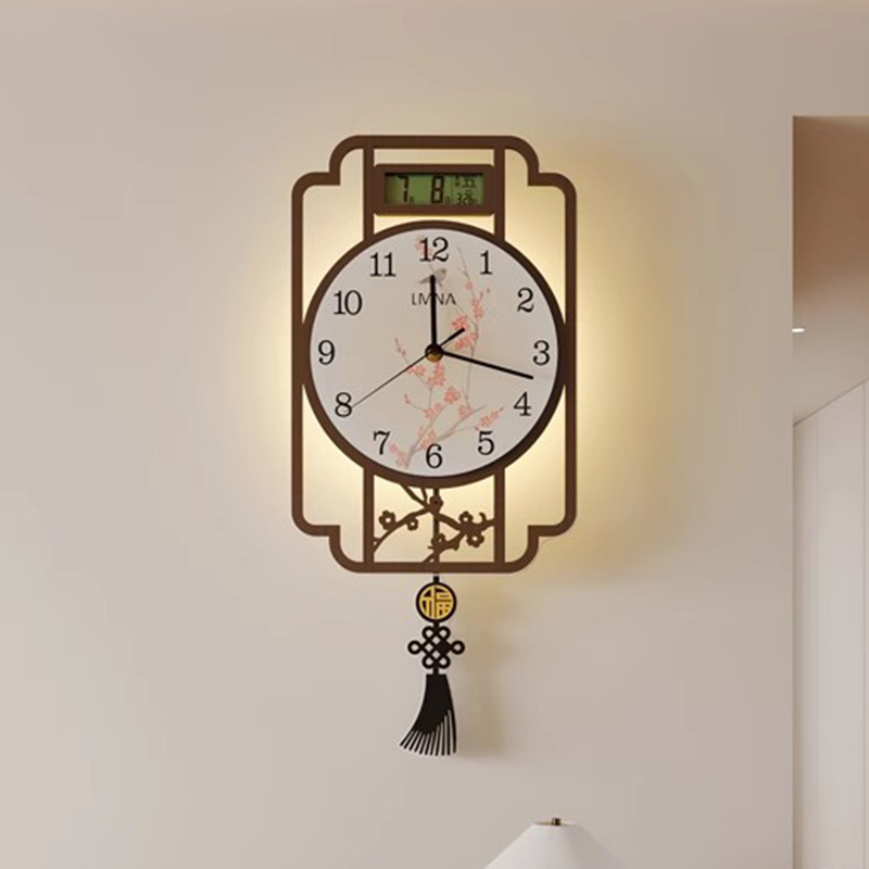 Interior Design Kitchen And Living Room - Orologi da parete digitali di lusso