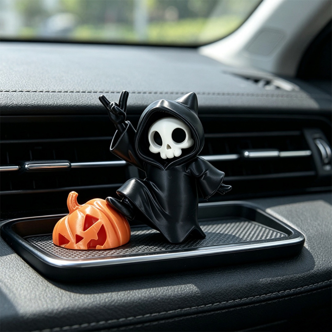 Interior Design Home - Statuetta di Grim Reaper con Orecchie