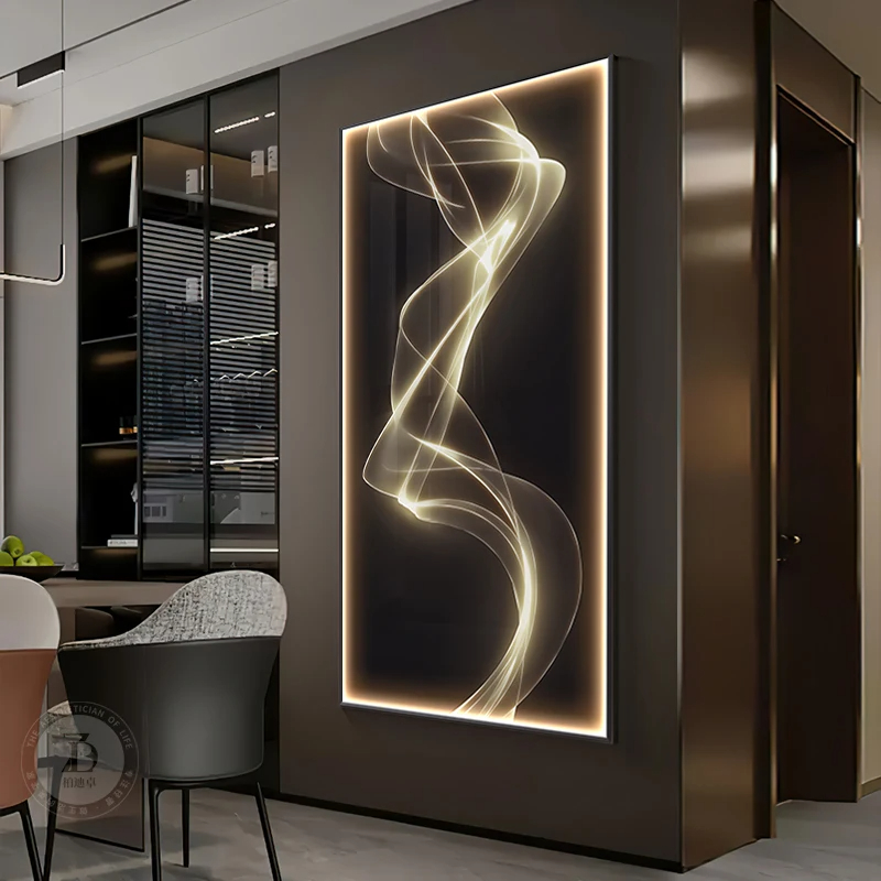 Interior Design Kitchen And Living Room - Linea moderna Lampada da parete Designer