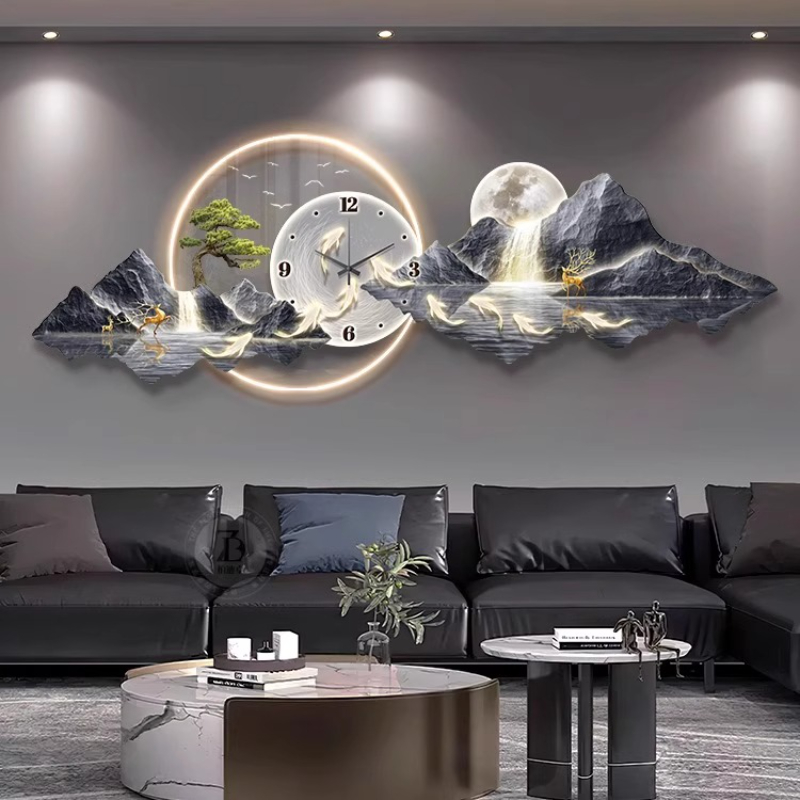 Orologio da parete leggero di  - Interior Design Kitchen And Living Room recensione e prezzo