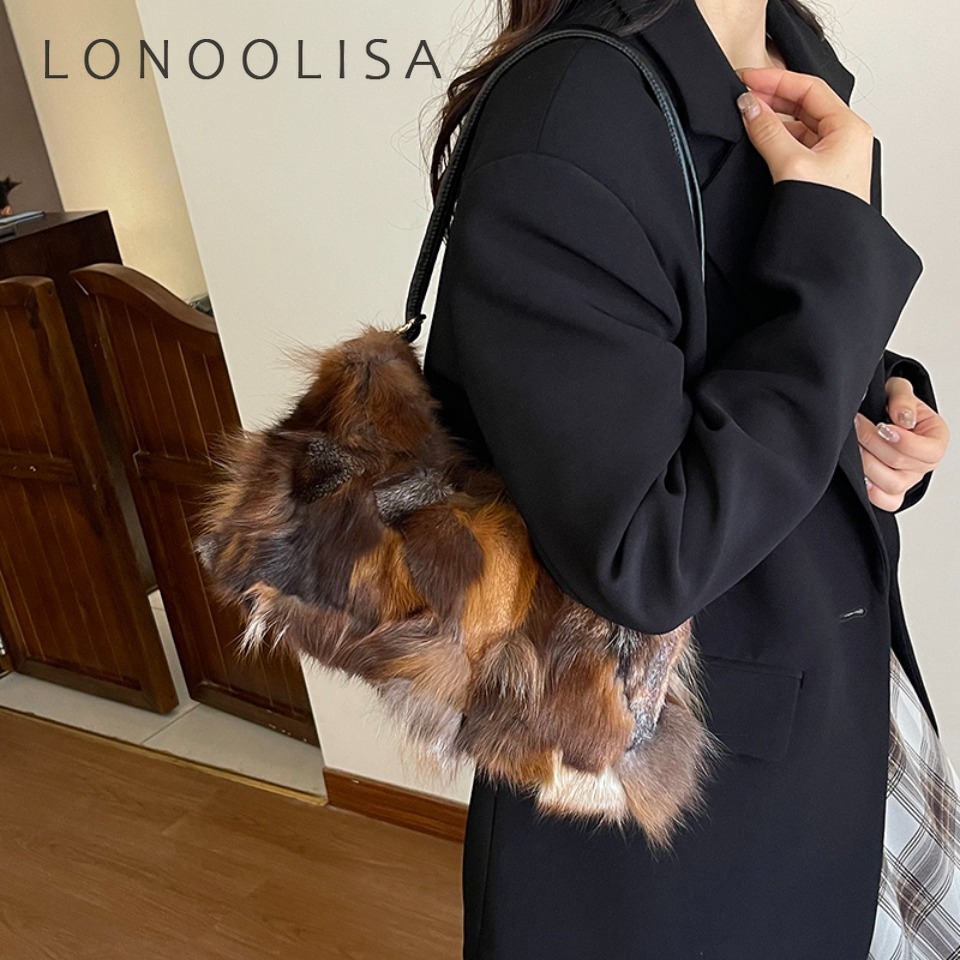 Borsa a tracolla in pelliccia  - Interior Design Warm recensione e prezzo