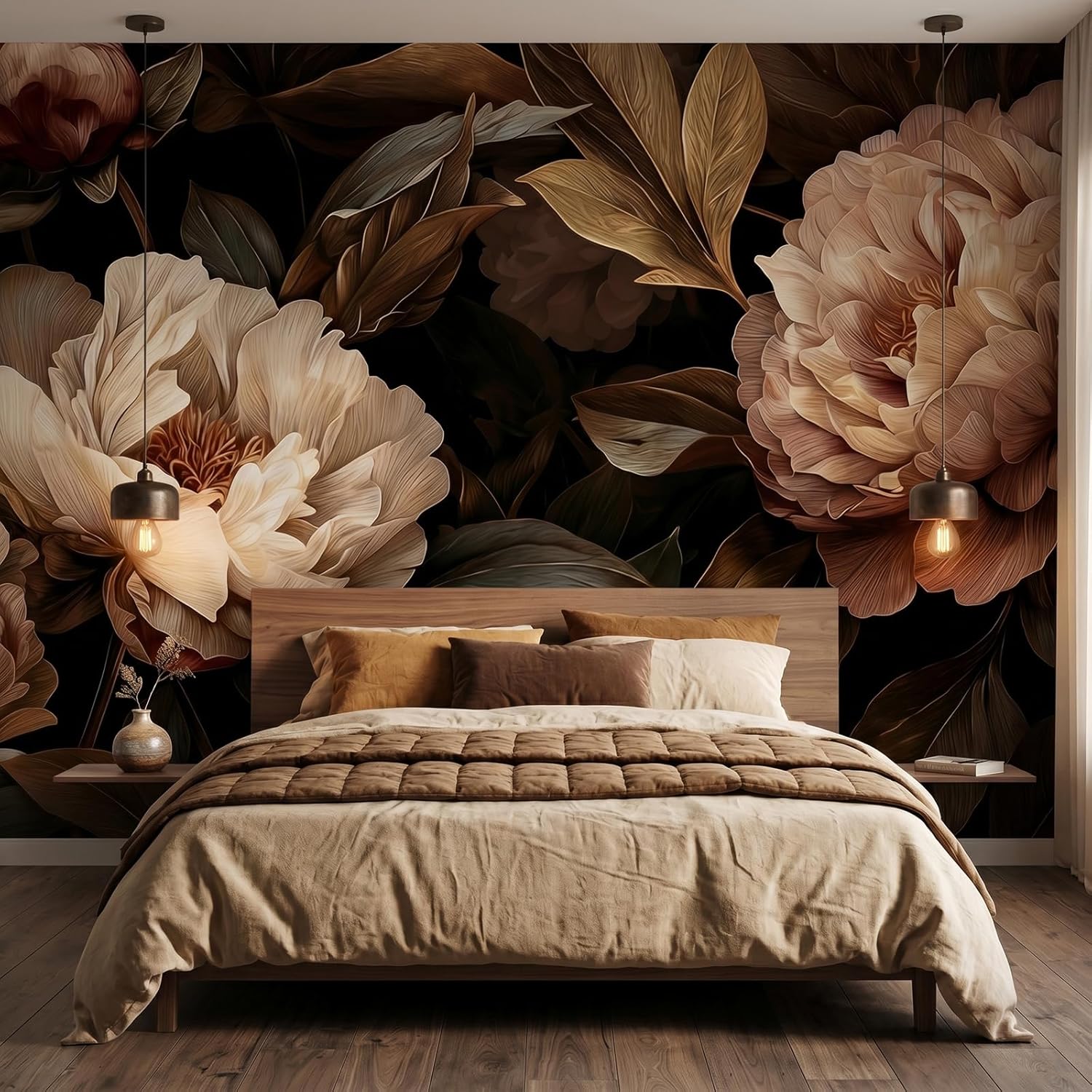 Elegante Arazzo Floreale con P - Interior Design Home recensione e prezzo