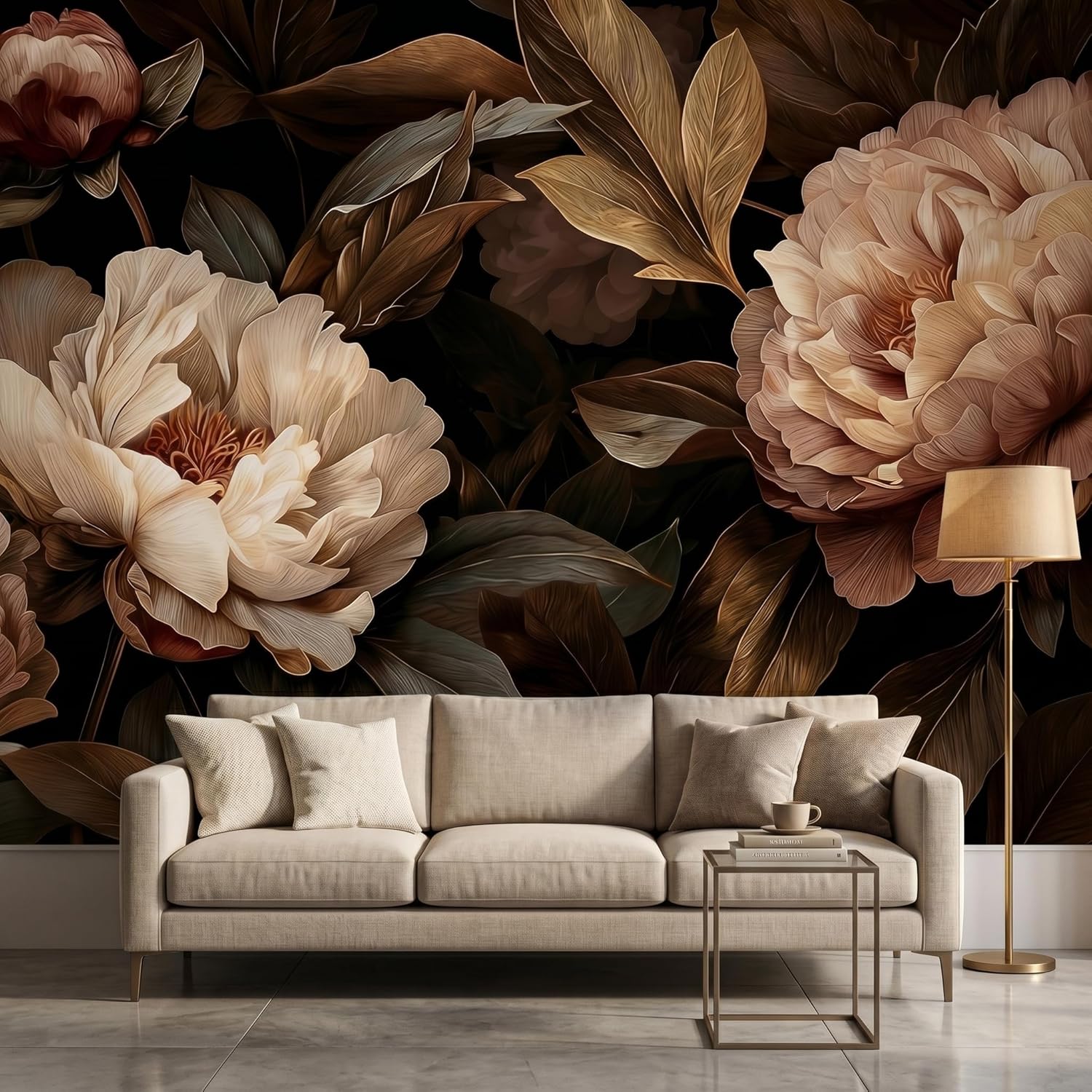 Elegante Arazzo Floreale con P - Interior Design Home recensione e prezzo