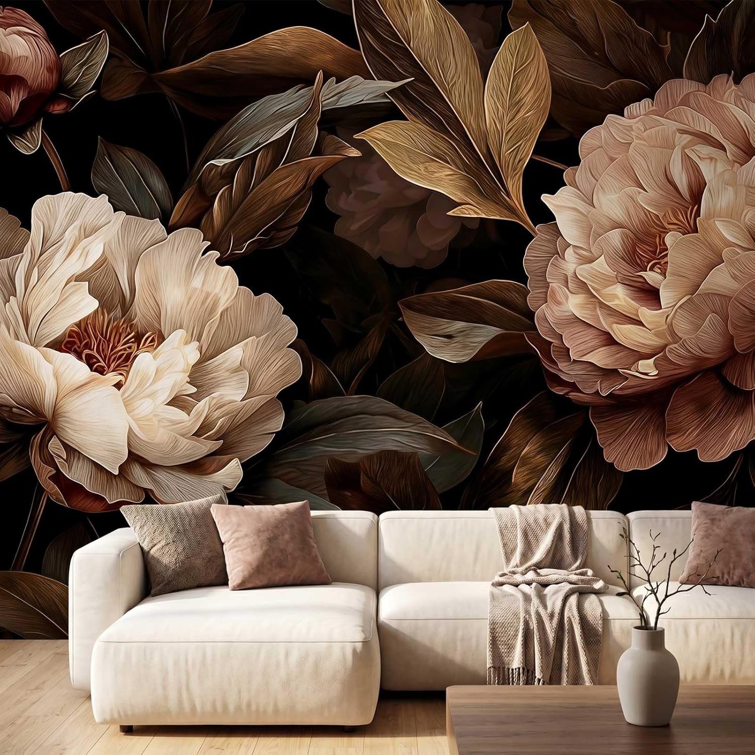 Elegante Arazzo Floreale con P - Interior Design Home recensione e prezzo