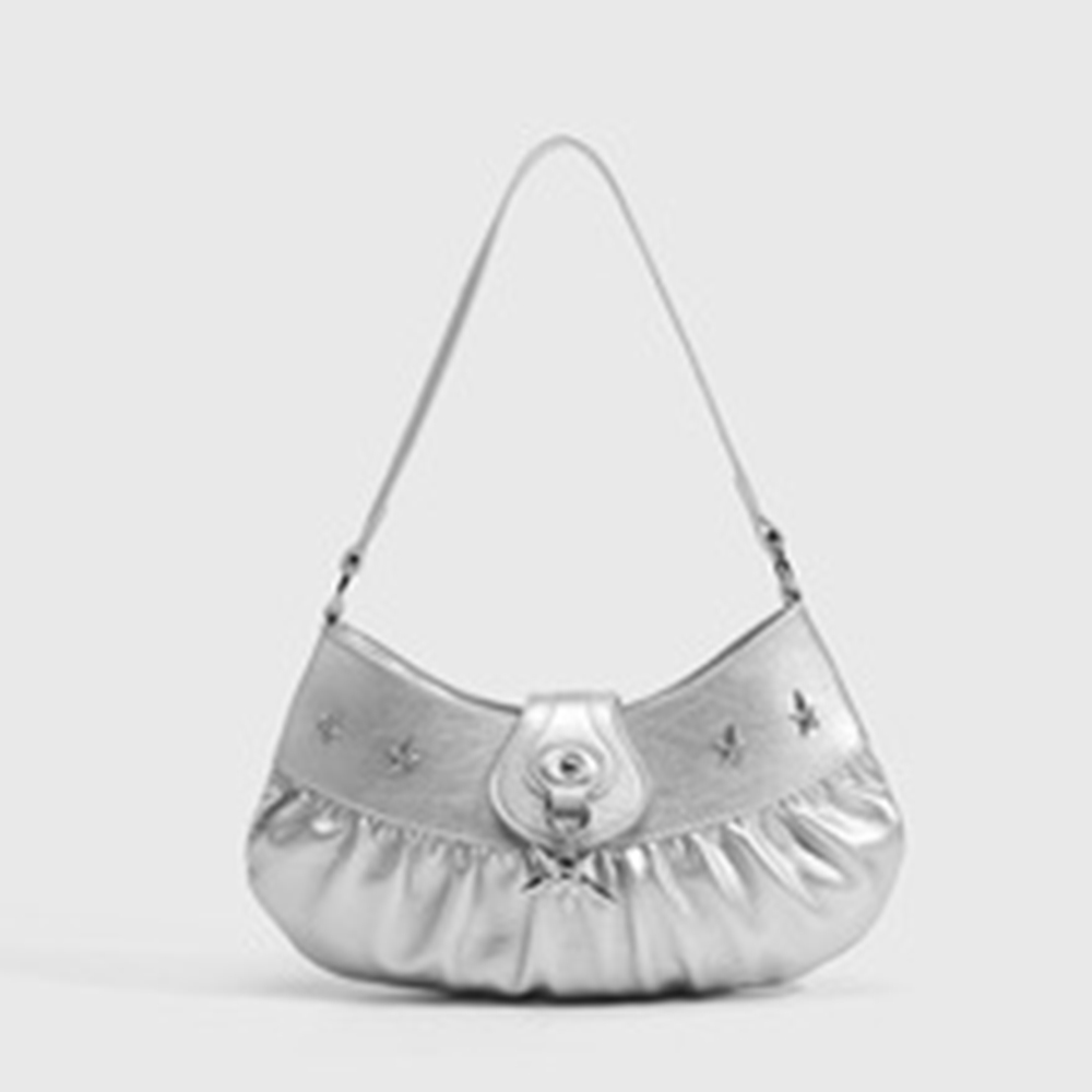 Borsa a tracolla plissettata m - Interior Design Monochrome recensione e prezzo