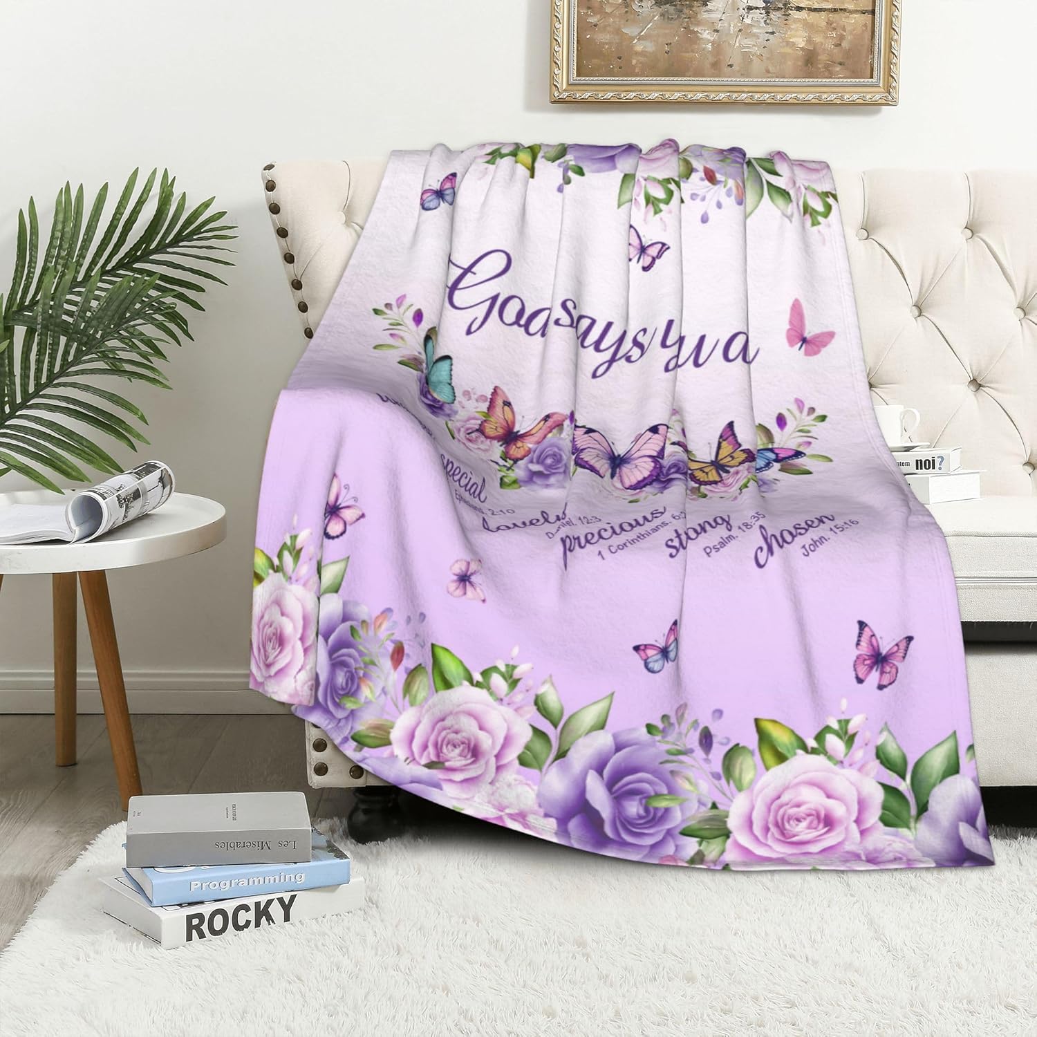 Rose viola Farfalle Citazione  - Interior Design Warm recensione e prezzo