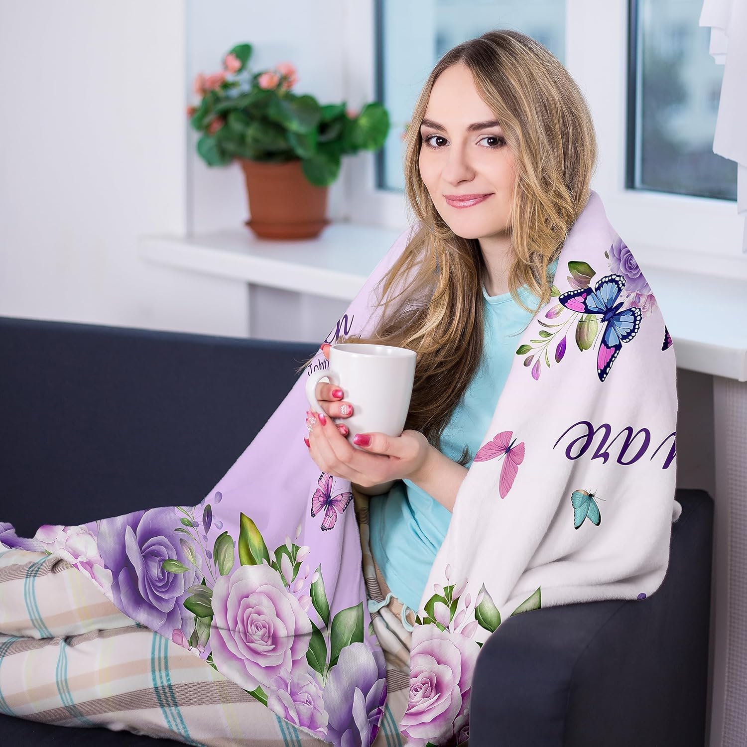 Rose viola Farfalle Citazione  - Interior Design Warm recensione e prezzo