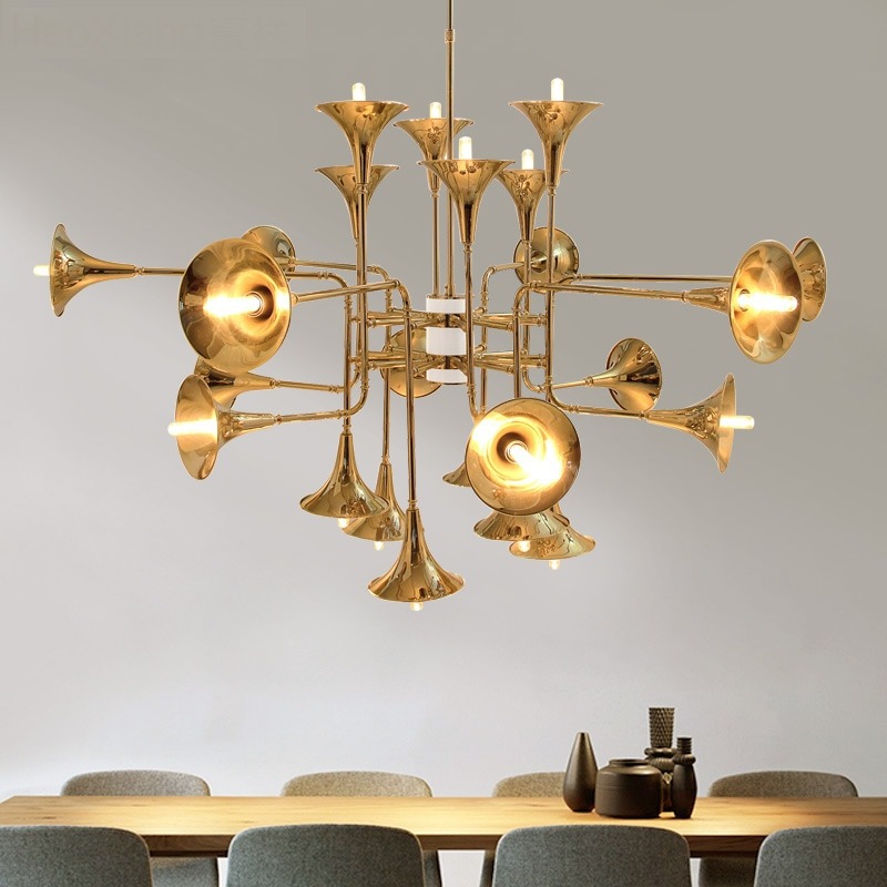 Lampada a sospensione a tromba - Interior Design Kitchen And Living Room recensione e prezzo
