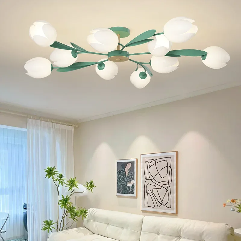 Lampadari con design floreale, - Interior Design Kitchen And Living Room recensione e prezzo